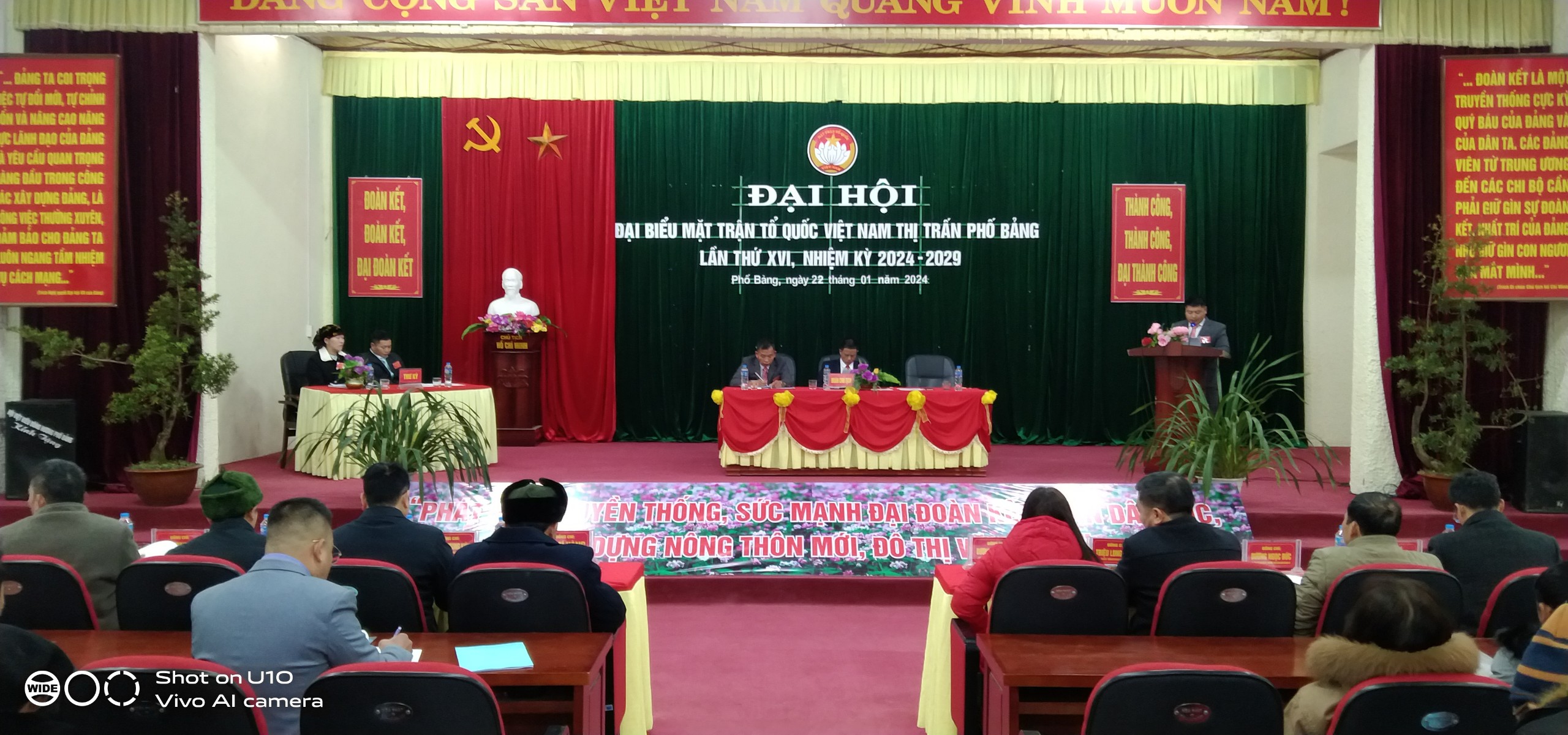 Đại hội điểm Mặt trận Tổ quốc Việt Nam thị trấn Phố Bảng lần thứ XVI, nhiệm kỳ 2024-2029