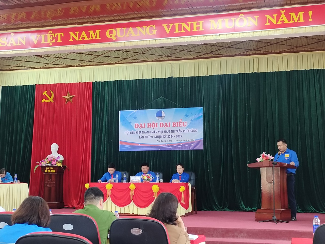 Đại hội đại biểu Hội LHTN Việt Nam thị trấn Phố Bảng lần thứ VI, nhiệm kỳ 2024-2029